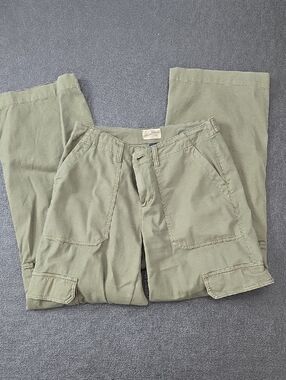 Women's Olive Green Cargo Pants